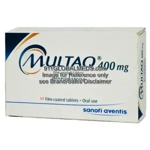 911 Global Meds to buy Brand Multaq 400 mg Tablet of Sanofi online