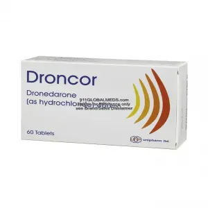 911 Global Meds to buy Generic Dronedarone Hydrochloride 400 mg Tablet online