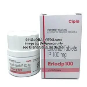 911 Global Meds to buy Generic Erlotinib 100 mg Tablet online