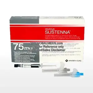911 Global Meds to buy Brand Invega Sustenna 75 mg Vials of Janssen online