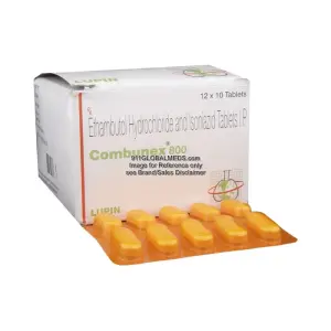 911 Global Meds to buy Generic Ethambutol + Isoniazid 800 mg + 300 mg Tablet online