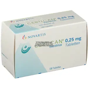 911 Global Meds to buy Brand Certican 0.25 mg Tablet of Novartis online