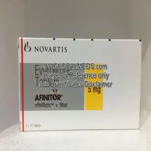 911 Global Meds to buy Brand Afinitor 5 mg Tablet of Novartis online