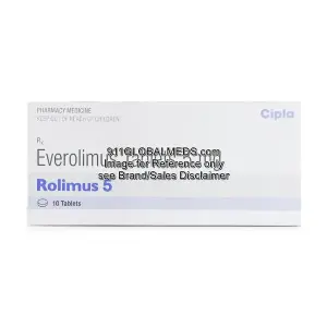 911 Global Meds to buy Generic Everolimus 5 mg Tablet online