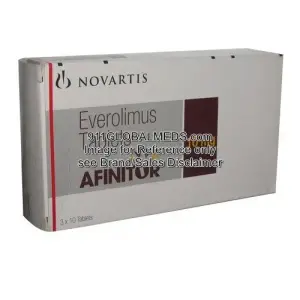 911 Global Meds to buy Brand Afinitor 10 mg Tablet of Novartis online