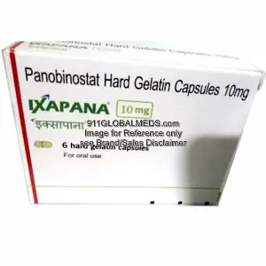 911 Global Meds to buy Brand Ixapana 10 mg Capsules of Novartis online