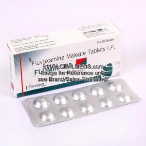 911 Global Meds to buy Generic Fluvoxamine 100 mg Tablet online