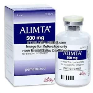 911 Global Meds to buy Brand Alimta  500 mg Vials of Eli Lilly online