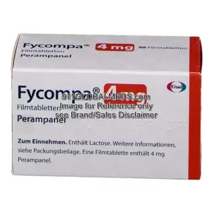 911 Global Meds to buy Brand Fycompa  4 mg Tablet of Eisai online
