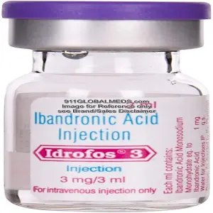 911 Global Meds to buy Generic Ibandronic acid 3 mg / 3 mL Vials online