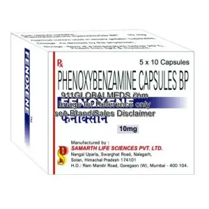 911 Global Meds to buy Generic Phenoxybenzamine Hydrochloride 10 mg Capsules online