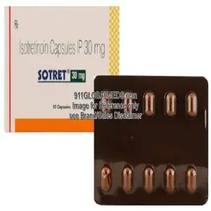 911 Global Meds to buy Generic Isotretinoin 20 mg Capsules online