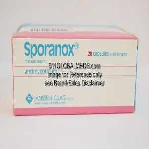 911 Global Meds to buy Brand Sporanox 200 mg Capsules of Janssen online