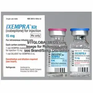 911 Global Meds to buy Brand Ixempra 15 mg Vials of Bristol Myers Squibb online