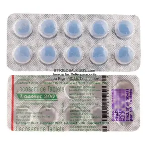 911 Global Meds to buy Generic Lacosamide 200 mg Tablet online