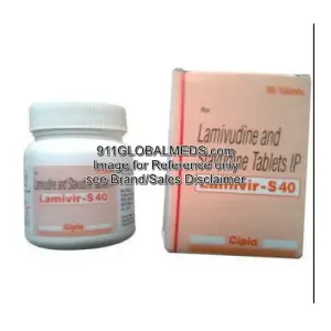 911 Global Meds to buy Generic Lamivudine + Stavudine 150 mg + 40 mg Tablet online