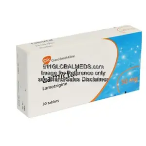 911 Global Meds to buy Brand Lamictal 50 mg Tablet of GlaxoSmithKline online