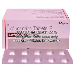 911 Global Meds to buy Generic Leflunomide 10 mg  Tablet online