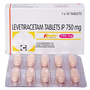 911 Global Meds to buy Brand Keppra 750 mg Tablet of UCB Pharma online