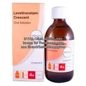 911 Global Meds to buy Generic Levetiracetam 100 mg / 5 mL Vials online
