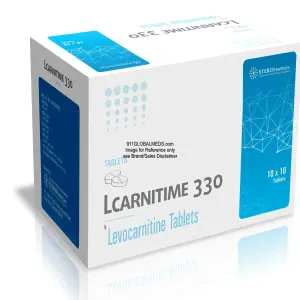 911 Global Meds to buy Generic Levocarnitine (L-Carnitine) 330 mg Tablet online