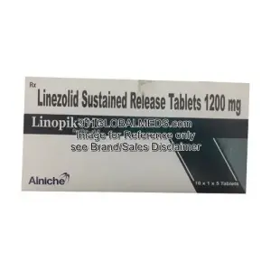 911 Global Meds to buy Generic Linezolid 1200 mg Tablet online
