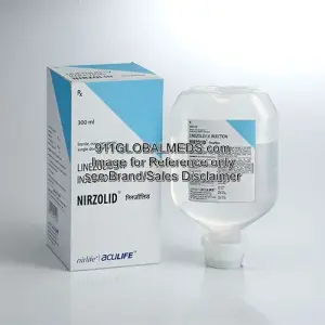911 Global Meds to buy Generic Linezolid 600 mg / 300 mL Bottle online