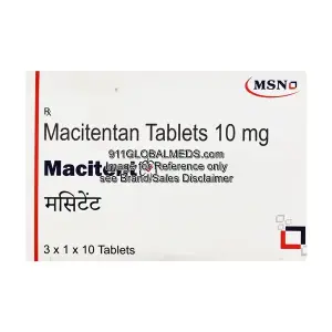 911 Global Meds to buy Generic Macitentan 10 mg Tablet online