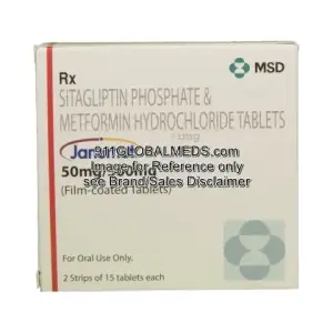 911 Global Meds to buy Brand Janumet 50 mg + 500 mg Tablet of MSD online
