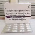 911 Global Meds to buy Generic Vildagliptin + Metformin 50 mg + 1000 mg Tablet online