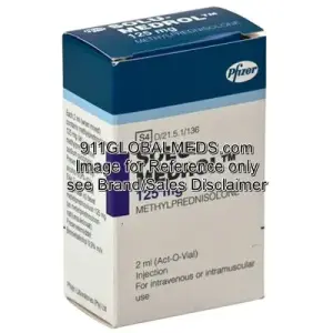 911 Global Meds to buy Brand Solu-Medrol 125 mg Vials of Pfizer online