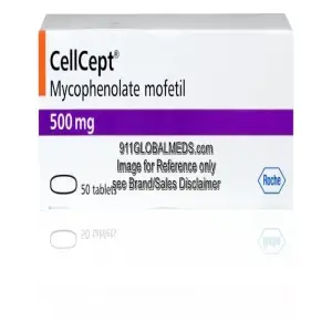 911 Global Meds to buy Brand Cellcept 500 mg Tablet of Roche online