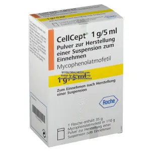 911 Global Meds to buy Brand Cellcept 1 gm / 5 mL Bottle of Roche online