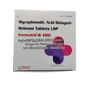 911 Global Meds to buy Generic Mycophenolic Acid 180 mg Tablet online