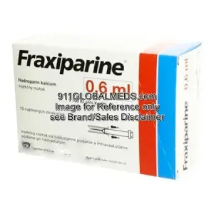 911 Global Meds to buy Brand Fraxiparine 5700 IU / 0.6 mL Vials of GlaxoSmithKline online