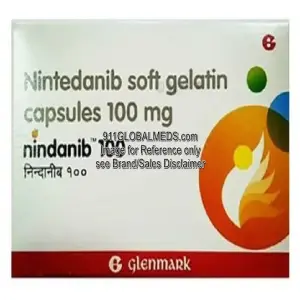 911 Global Meds to buy Generic Nintedanib 100 mg Capsules online