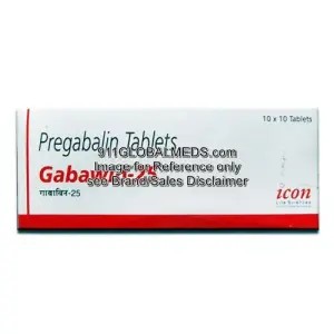 911 Global Meds to buy Generic Pregabalin 25 mg Capsules online