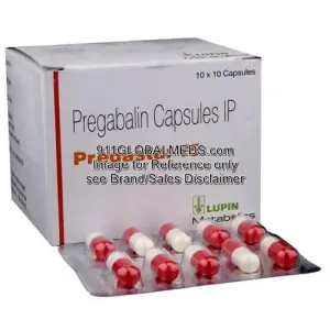 911 Global Meds to buy Generic Pregabalin 75 mg Capsules online