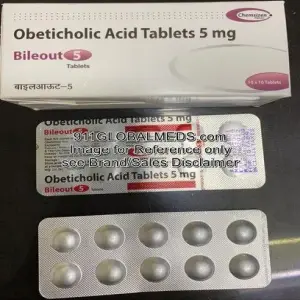 911 Global Meds to buy Generic Obeticholic acid 5 mg Tablet online