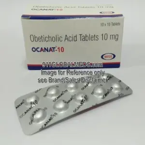 911 Global Meds to buy Generic Obeticholic acid 10 mg Tablet online