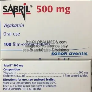 911 Global Meds to buy Brand Sabril 500 mg Tablet of Sanofi online