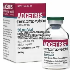 911 Global Meds to buy Brand Adcetris 50 mg Vials of Takeda online