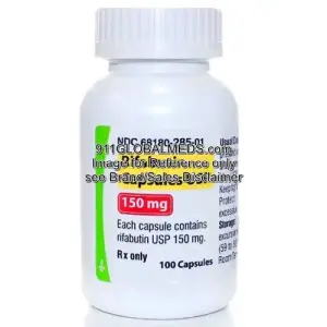 911 Global Meds to buy Generic Rifabutin 150 mg Capsules online