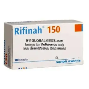 911 Global Meds to buy Generic Rifampicin 150 mg Capsules online