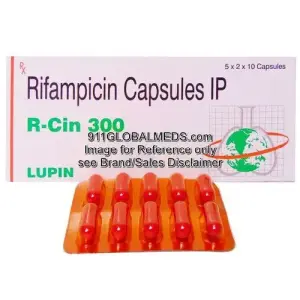 911 Global Meds to buy Generic Rifampicin 300 mg Capsules online