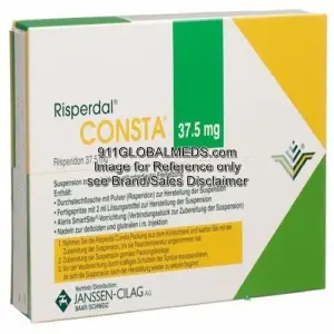 911 Global Meds to buy Brand Risperdal Consta 37.5 mg / 2 mL Vials of Janssen online