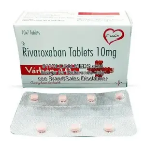 911 Global Meds to buy Generic Rivaroxaban 10 mg Tablet online