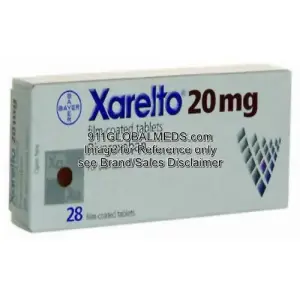 911 Global Meds to buy Brand Xarelto  20 mg Tablet of Bayer online