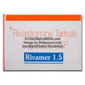 911 Global Meds to buy Generic Rivastigmine 1.5 mg Capsules online