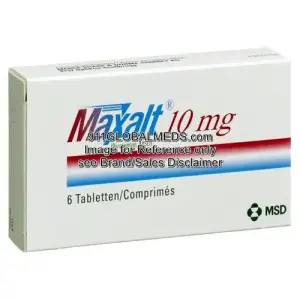 911 Global Meds to buy Brand Maxalt Rpd 10 mg Tablet of Merck online
